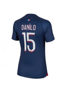 Paris Saint-Germain Danilo Pereira #15 Jalkapallovaatteet Naisten Kotipaita 2023-24 Lyhythihainen